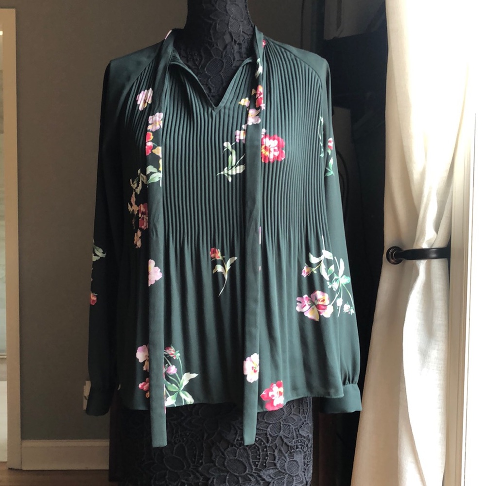 Ann Taylor Floral Print Blouse